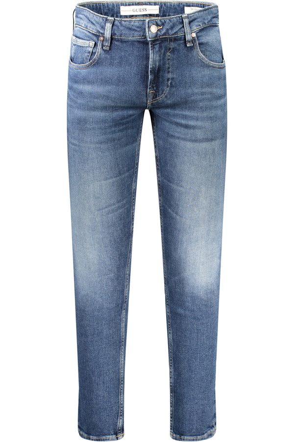 GUESS JEANS MEN'S DENIM JEANS AZUL
