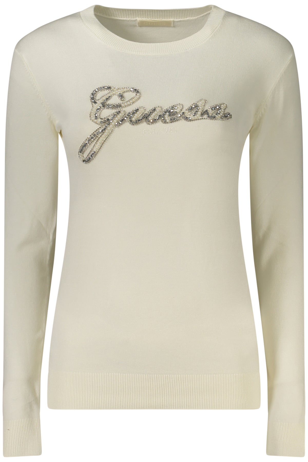 CAMISOLA COM BORDADO GUESS JEANS MULHER BRANCA