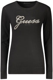 CAMISOLA COM BORDADO GUESS JEANS MULHER PRETA