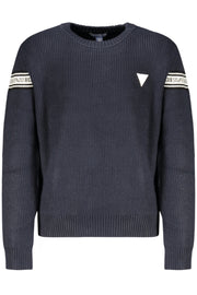 CAMISOLA COM BORDADO GUESS JEANS HOMEM AZUL