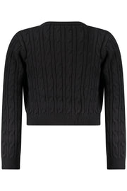 CAMISOLA EM ALGODÃO GUESS JEANS CRIANÇA PRETA