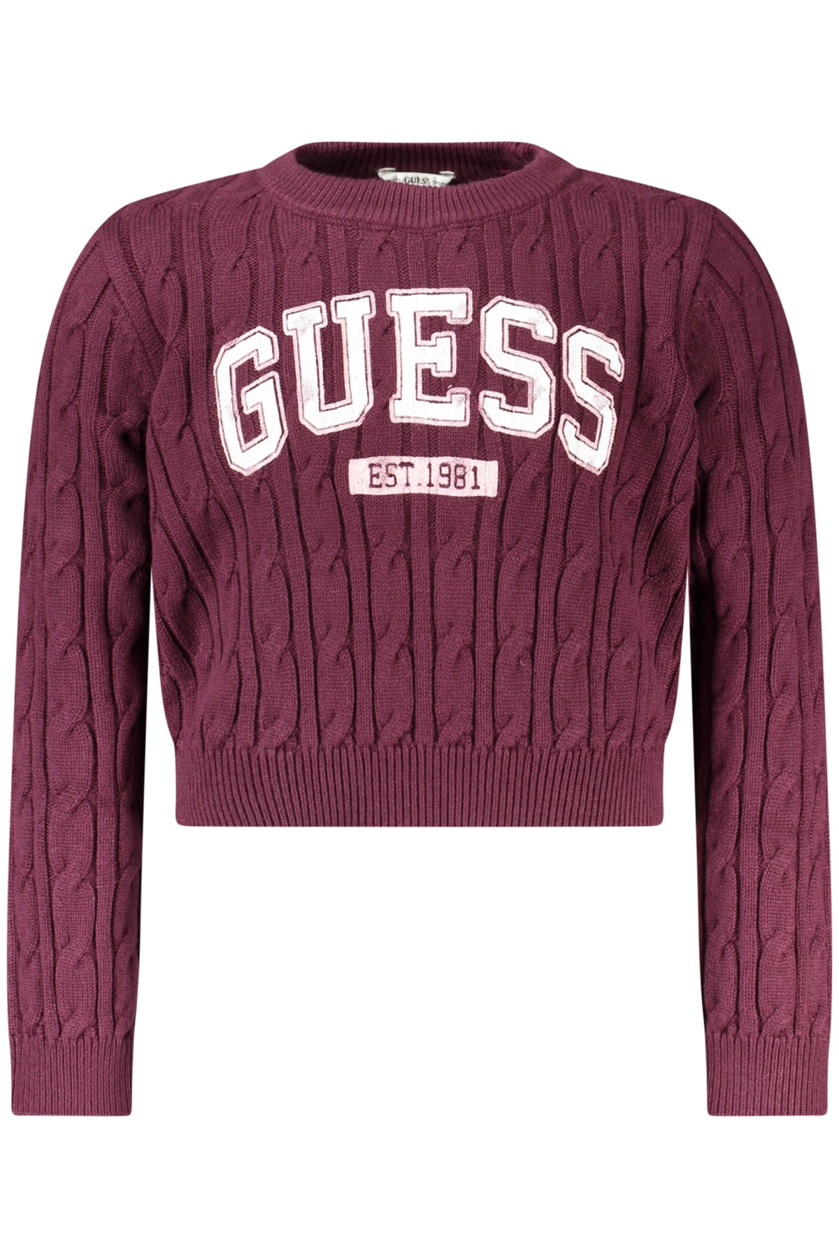 CAMISOLA EM ALGODÃO GUESS JEANS CRIANÇA ROXA