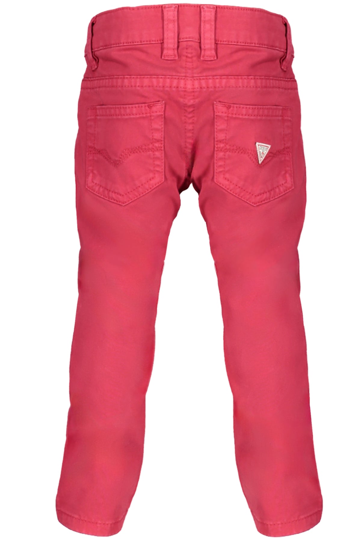 CALÇAS EM ALGODÃO GUESS JEANS CRIANÇA VERMELHAS