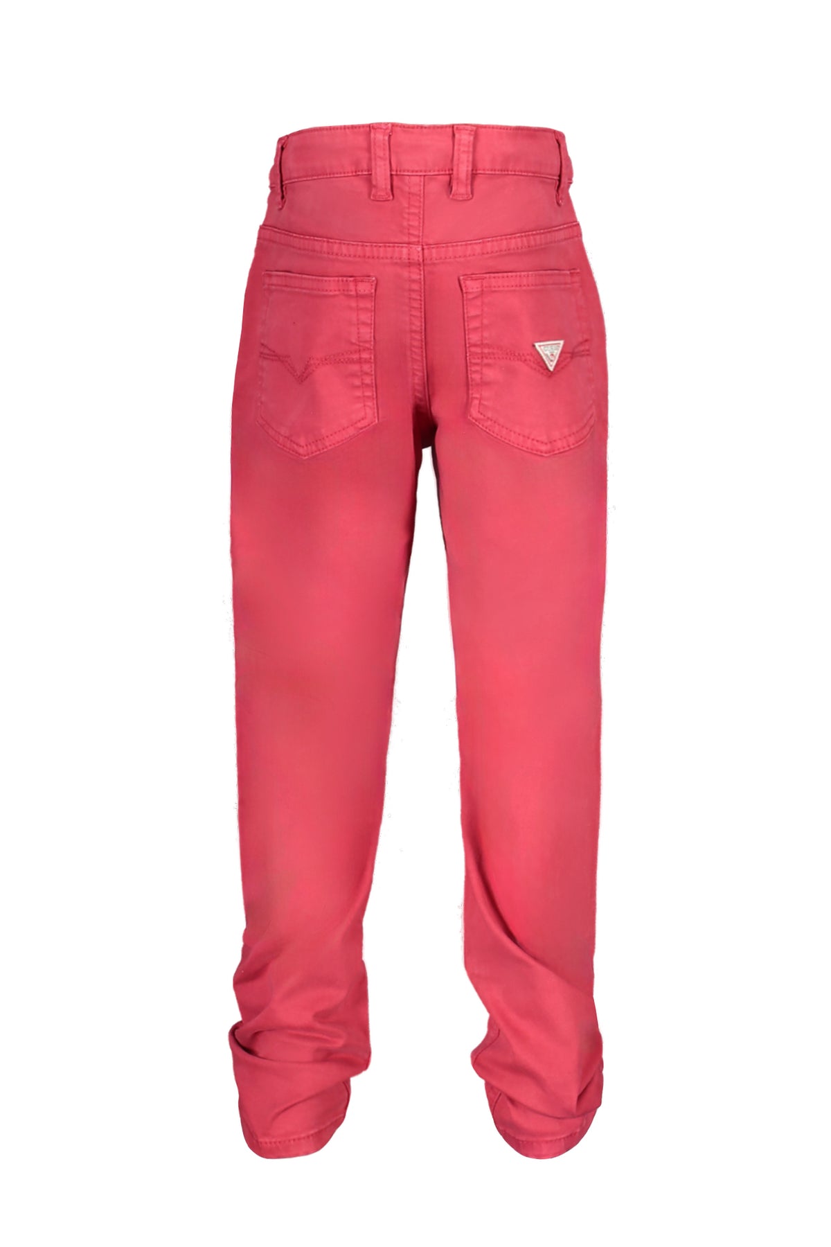 CALÇAS EM ALGODÃO GUESS JEANS CRIANÇA VERMELHAS