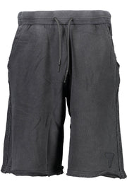 GUESS JEANS MEN'S BLACK BERMUDA SHORTS