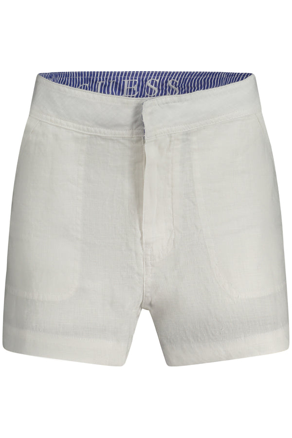 CALÇA CURTA GUESS JEANS MULHER BRANCA
