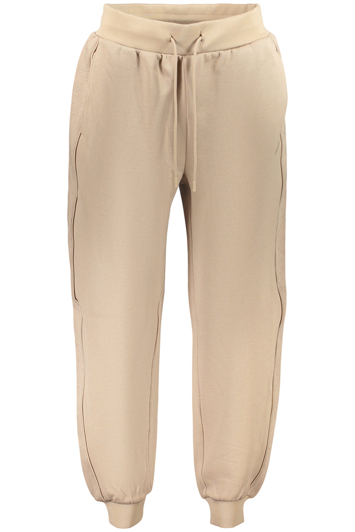 CALÇAS DE FATO DE TREINO COM ATACADORES GUESS JEANS MULHER BEGES