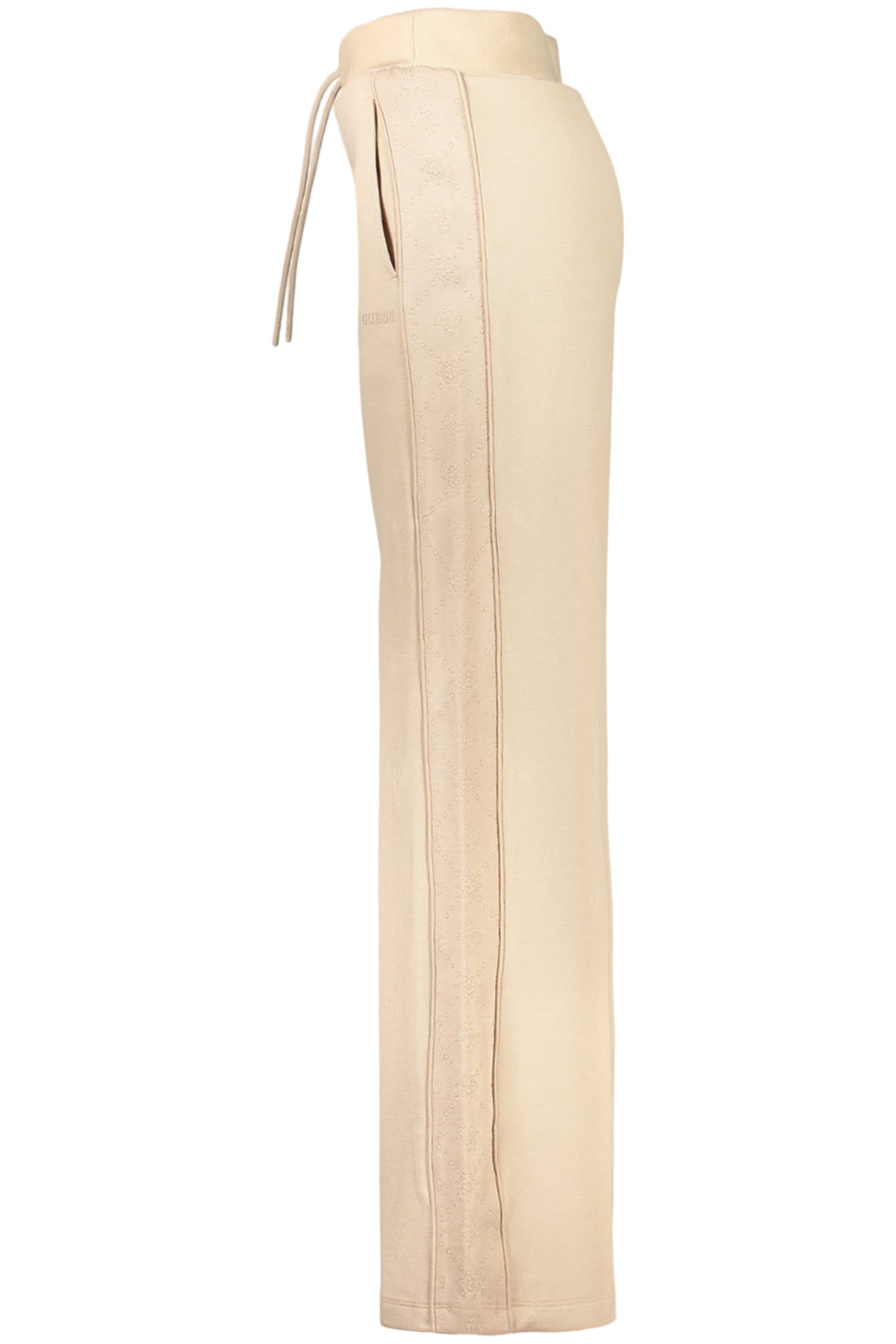 CALÇAS DE FATO DE TREINO COM ATACADORES GUESS JEANS MULHER BEGES