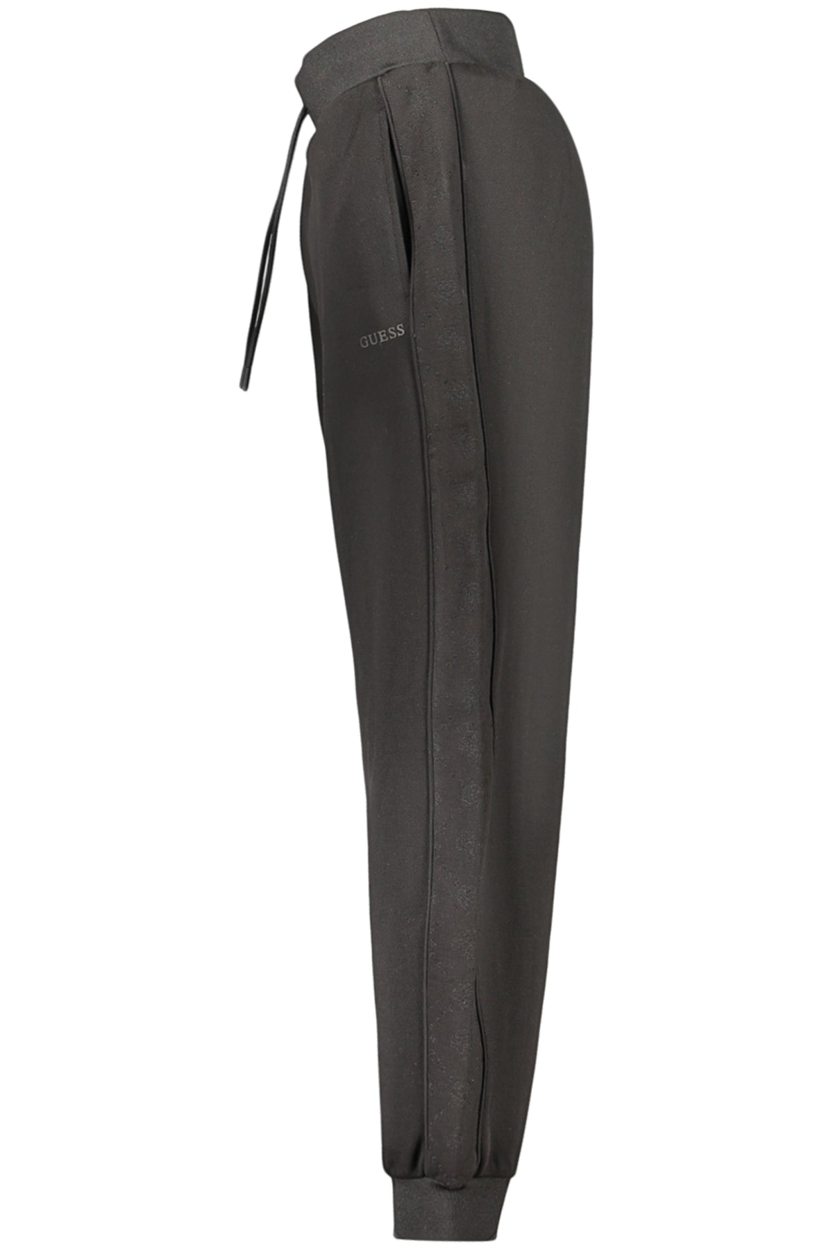 CALÇAS DE FATO DE TREINO COM ATACADORES GUESS JEANS MULHER PRETAS