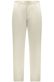 CALÇAS EM LINHO GUESS JEANS HOMEM BRANCAS