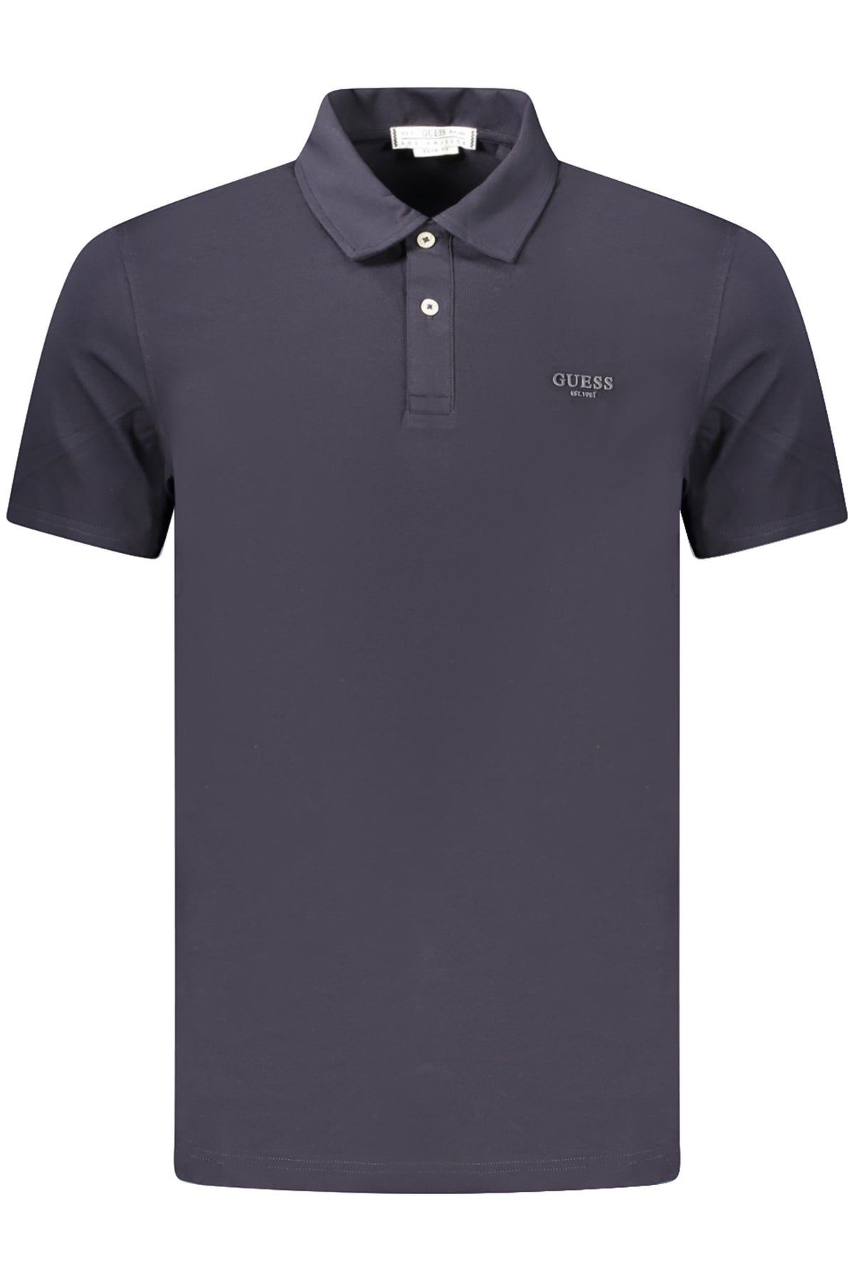 POLO EM ALGODÃO GUESS JEANS HOMEM AZUL