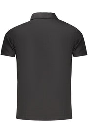 POLO EM ALGODÃO GUESS JEANS HOMEM PRETO