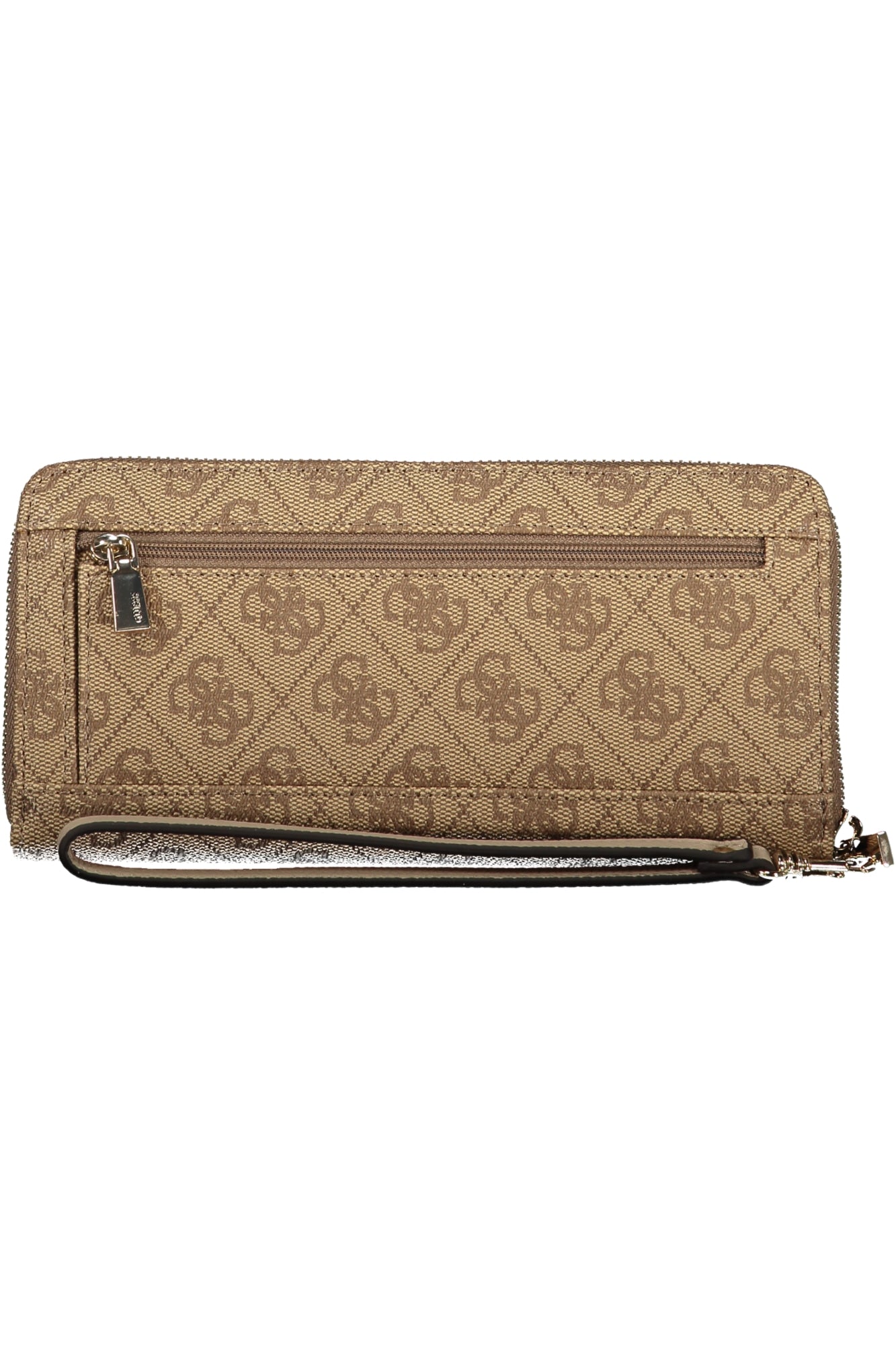 CARTEIRA COM FECHO GUESS JEANS MULHER BEGE