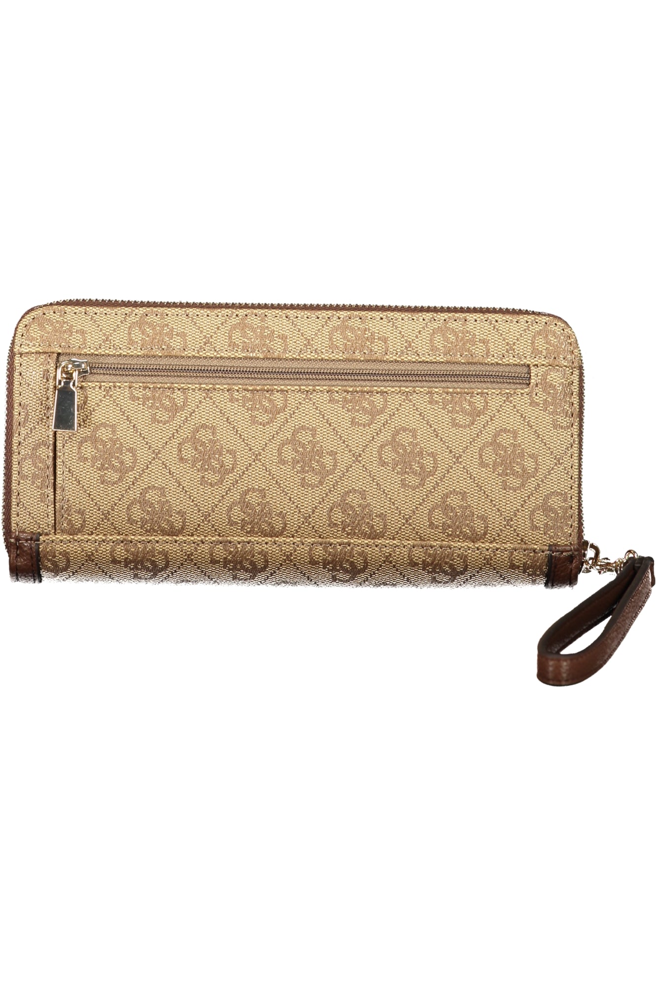 CARTEIRA COM FECHO GUESS JEANS MULHER BEGE