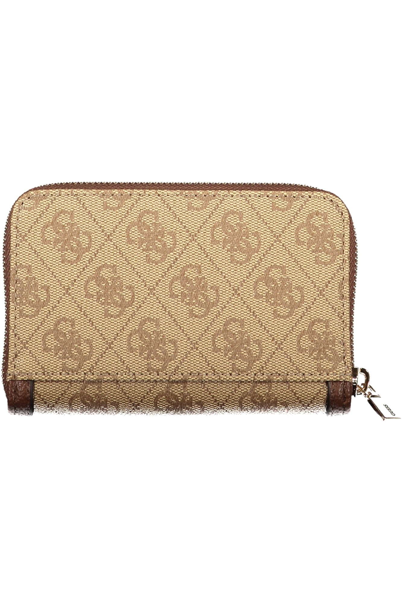 CARTEIRA COM FECHO GUESS JEANS MULHER BEGE