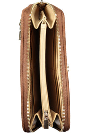CARTEIRA COM FECHO GUESS JEANS MULHER BEGE
