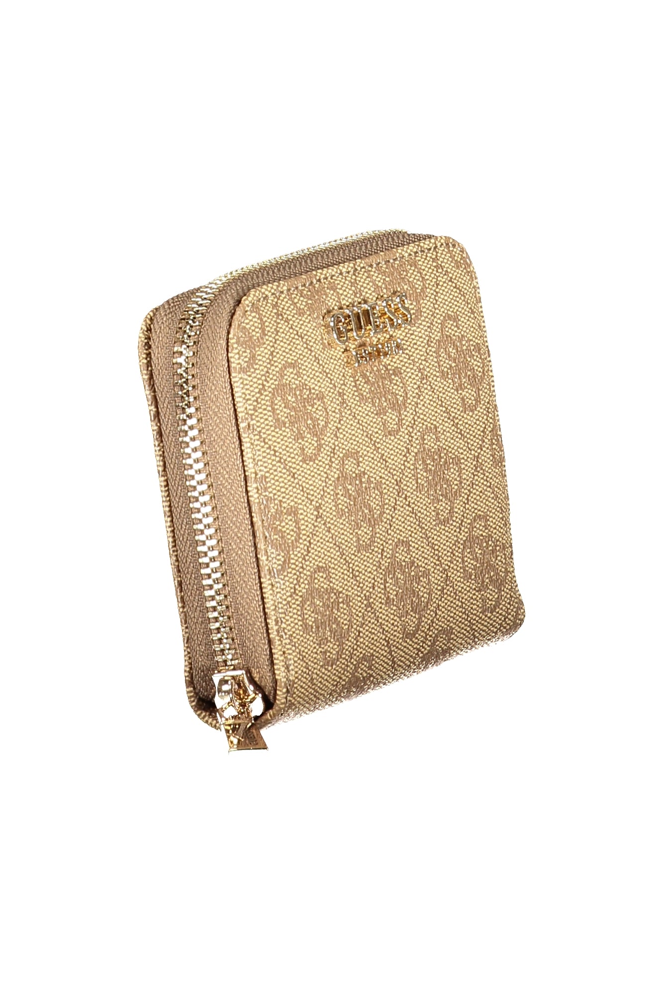 CARTEIRA COM FECHO GUESS JEANS MULHER BEGE