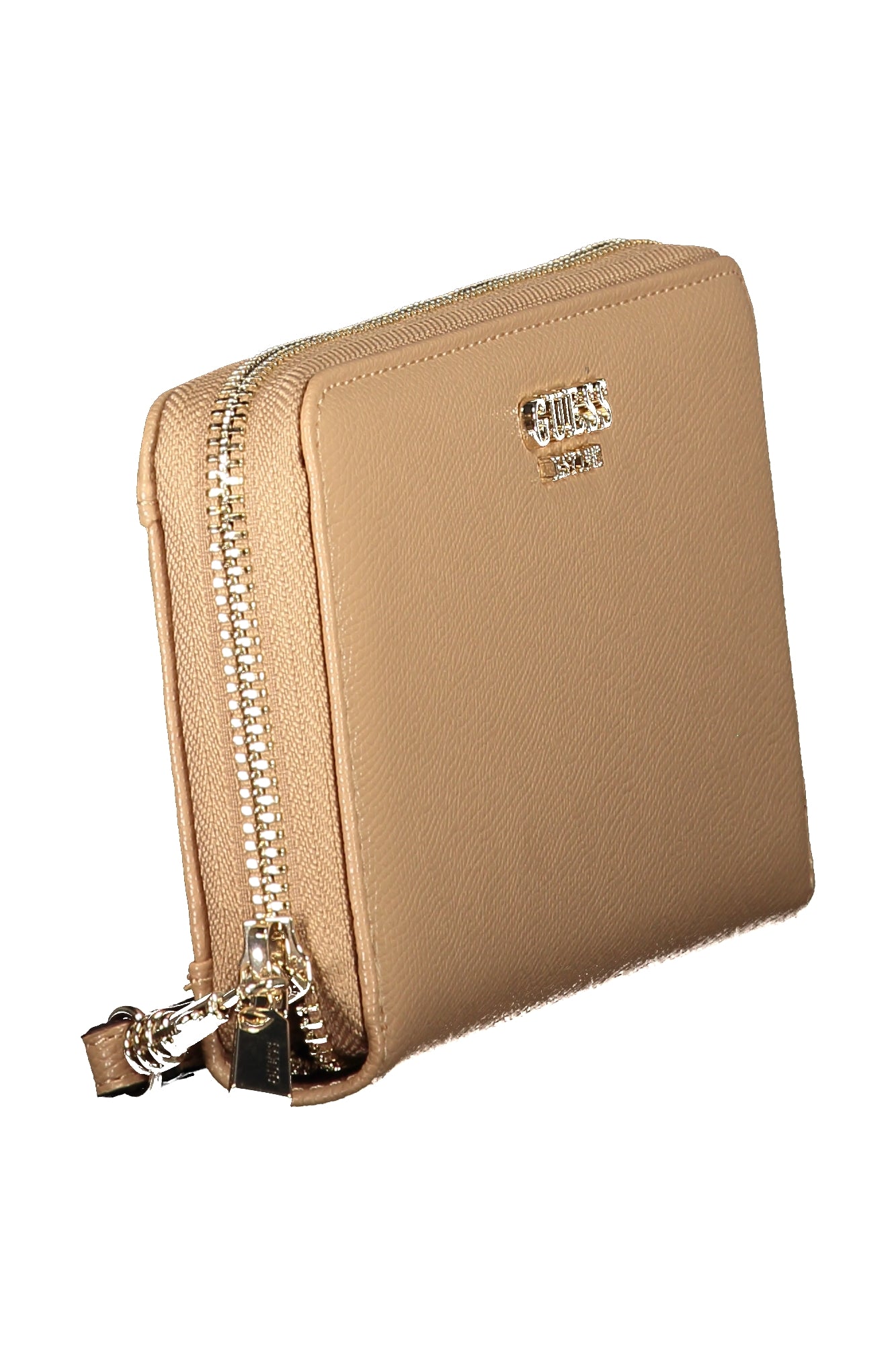 CARTEIRA COM FECHO GUESS JEANS MULHER BEGE