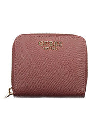 CARTEIRA COM FECHO GUESS JEANS MULHER CASTANHA