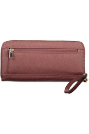 CARTEIRA COM FECHO GUESS JEANS MULHER CASTANHA