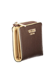 CARTEIRA COM FECHO GUESS JEANS MULHER CASTANHA