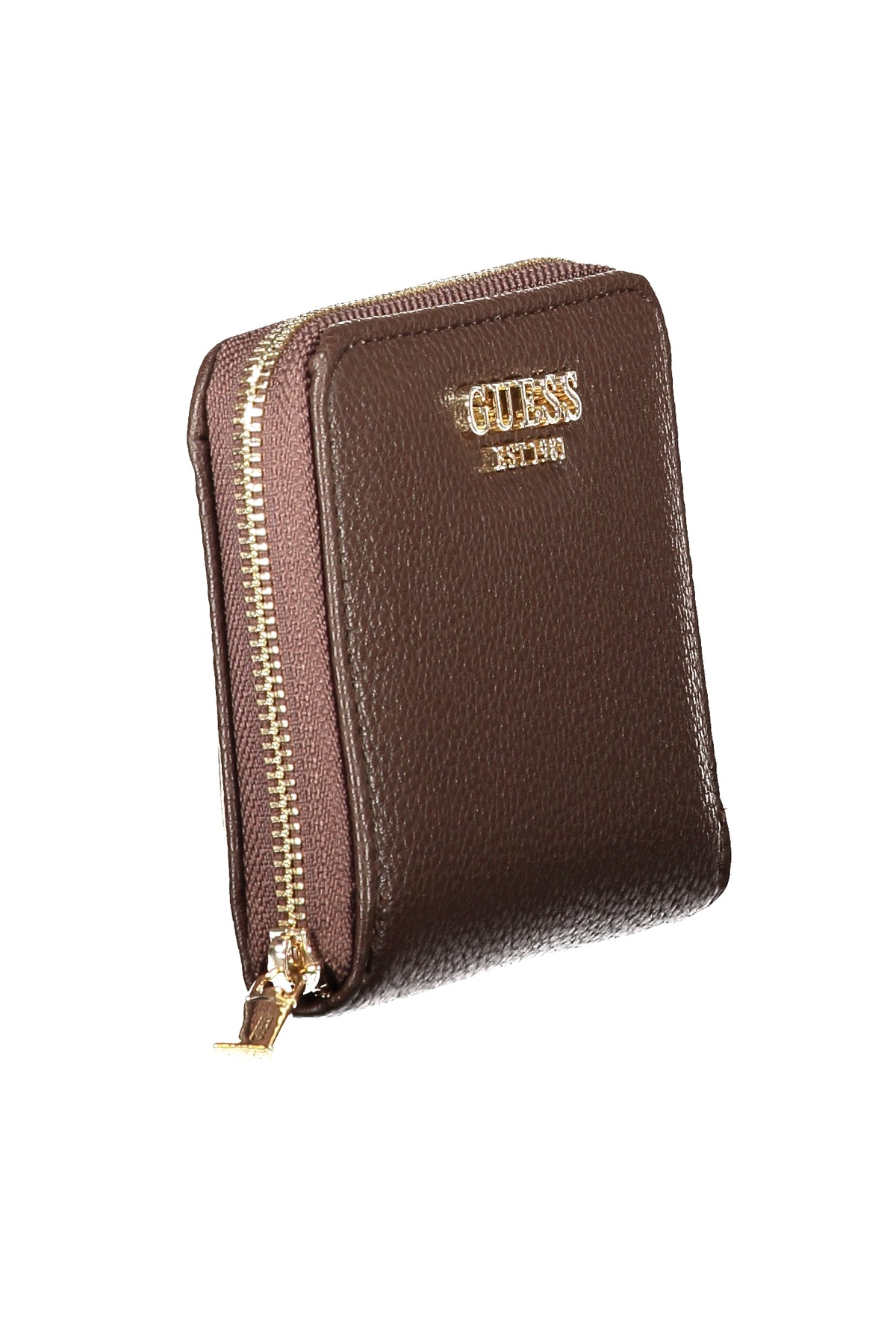 CARTEIRA COM FECHO GUESS JEANS MULHER CASTANHA