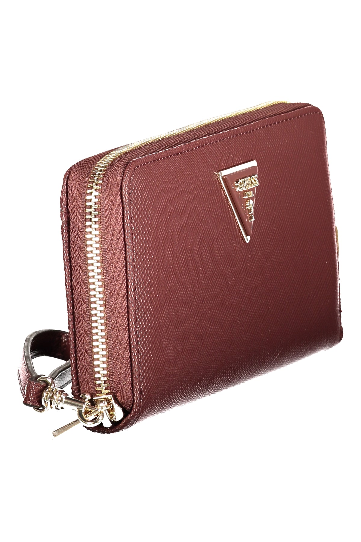 CARTEIRA COM FECHO GUESS JEANS MULHER CASTANHA