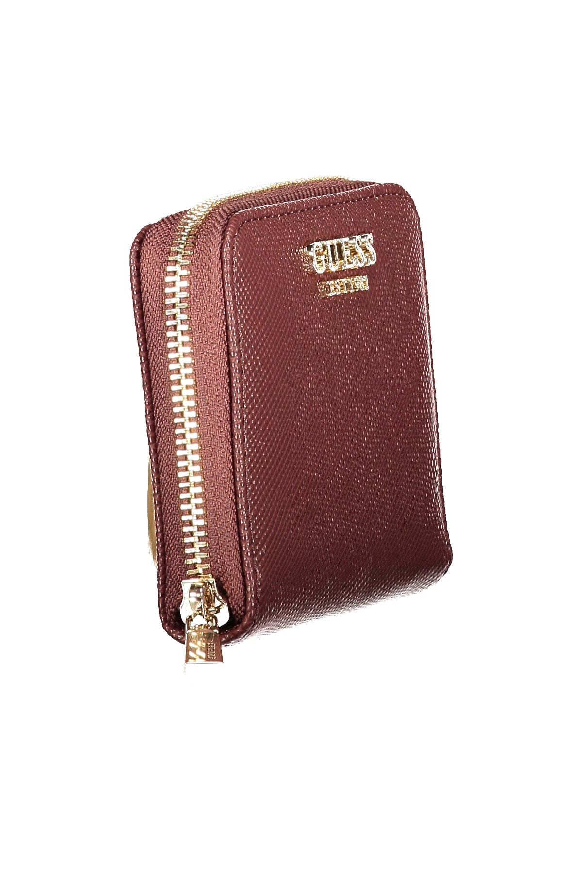 CARTEIRA COM FECHO GUESS JEANS MULHER CASTANHA