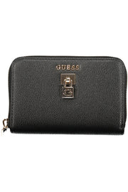 CARTEIRA COM FECHO GUESS JEANS MULHER PRETA