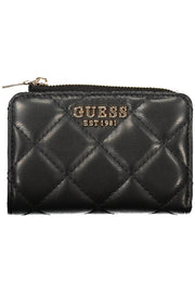 CARTEIRA COM FECHO GUESS JEANS MULHER PRETA