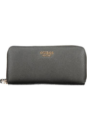 CARTEIRA COM FECHO GUESS JEANS MULHER PRETA