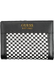WOMEN'S BLACK GUESS JEANS WALLET