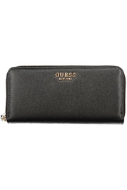 CARTEIRA COM FECHO GUESS JEANS MULHER PRETA