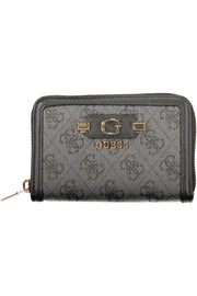 CARTEIRA COM FECHO GUESS JEANS MULHER PRETA