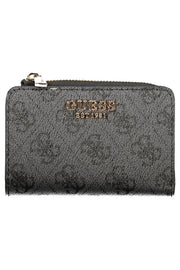 CARTEIRA COM FECHO GUESS JEANS MULHER PRETA