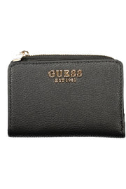 CARTEIRA COM FECHO GUESS JEANS MULHER PRETA