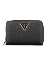 CARTEIRA COM FECHO GUESS JEANS MULHER PRETA