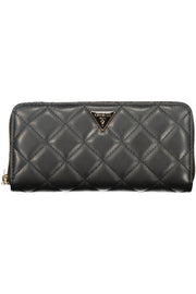 CARTEIRA COM FECHO GUESS JEANS MULHER PRETA