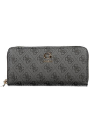 CARTEIRA COM FECHO GUESS JEANS MULHER PRETA