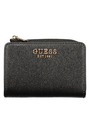 CARTEIRA COM FECHO GUESS JEANS MULHER PRETA