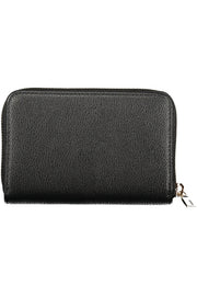 CARTEIRA COM FECHO GUESS JEANS MULHER PRETA