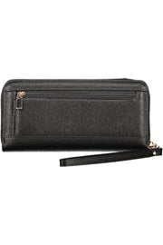 CARTEIRA COM FECHO GUESS JEANS MULHER PRETA