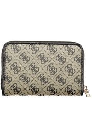 CARTEIRA COM ESTAMPADO GUESS JEANS MULHER PRETA
