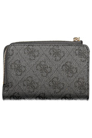 CARTEIRA COM FECHO GUESS JEANS MULHER PRETA