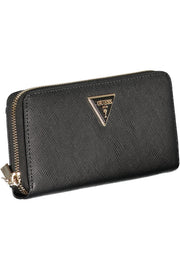 CARTEIRA COM FECHO GUESS JEANS MULHER PRETA