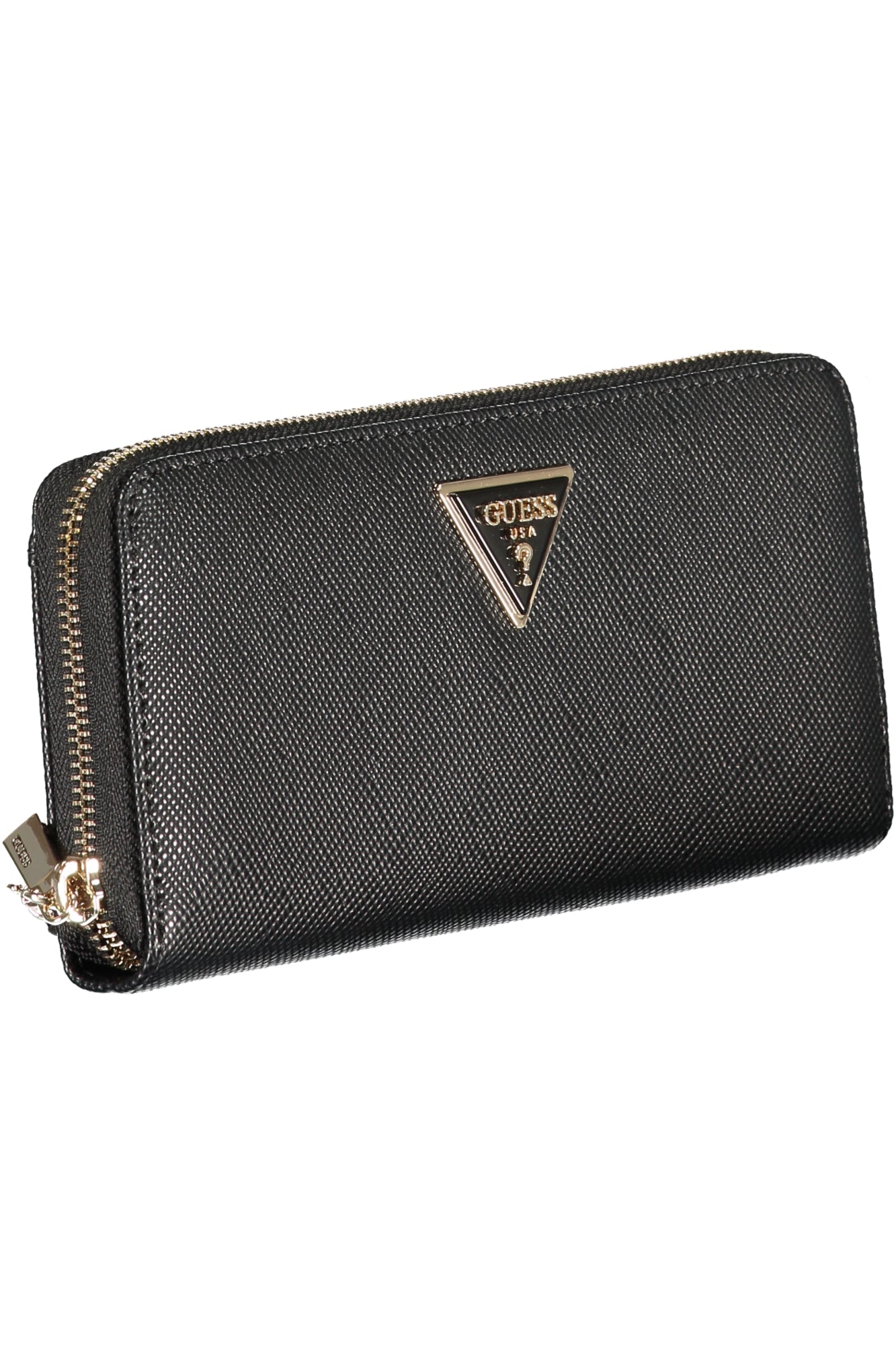 CARTEIRA COM FECHO GUESS JEANS MULHER PRETA