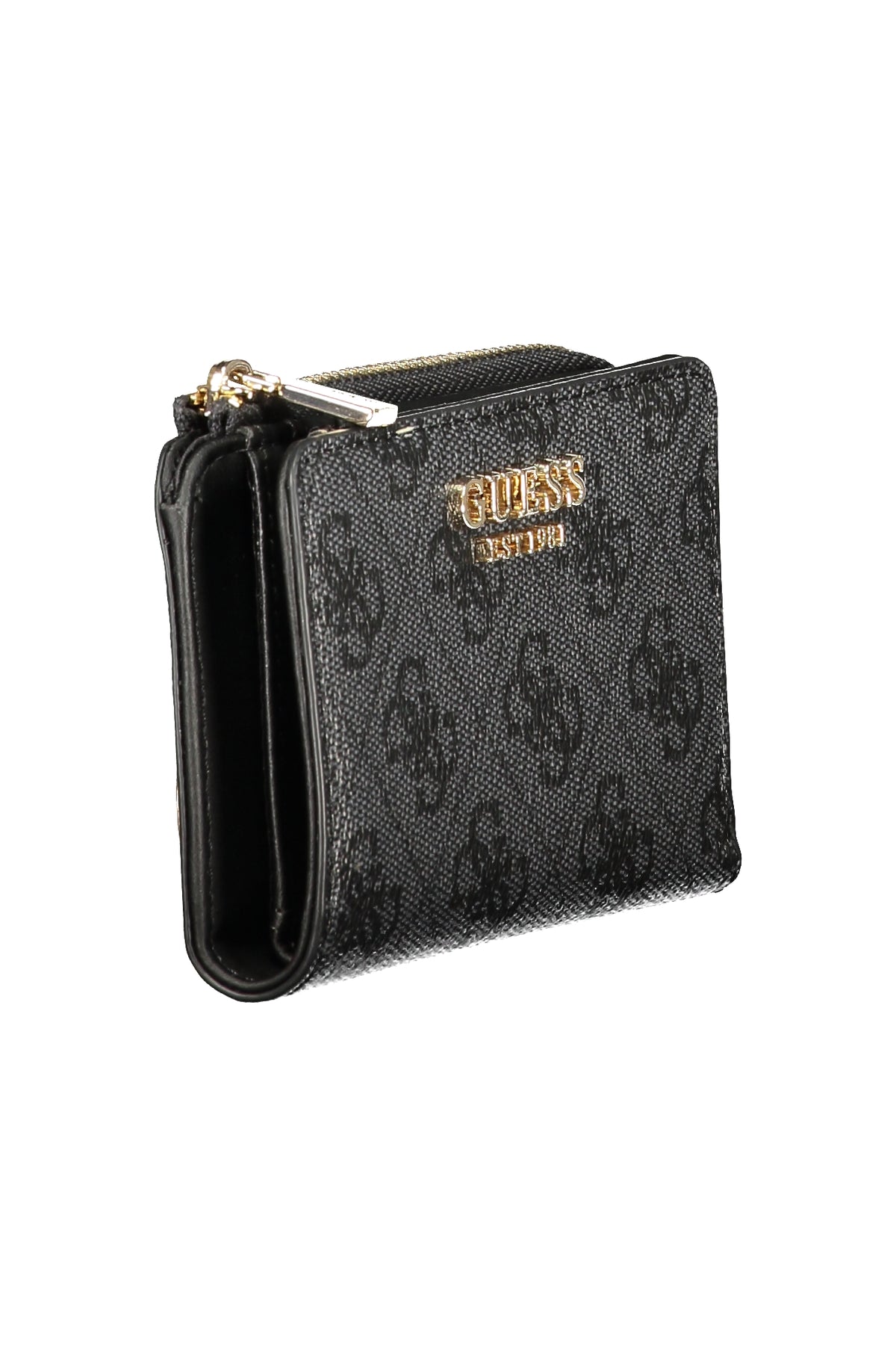 CARTEIRA COM FECHO GUESS JEANS MULHER PRETA
