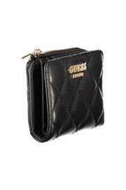 CARTEIRA COM FECHO GUESS JEANS MULHER PRETA