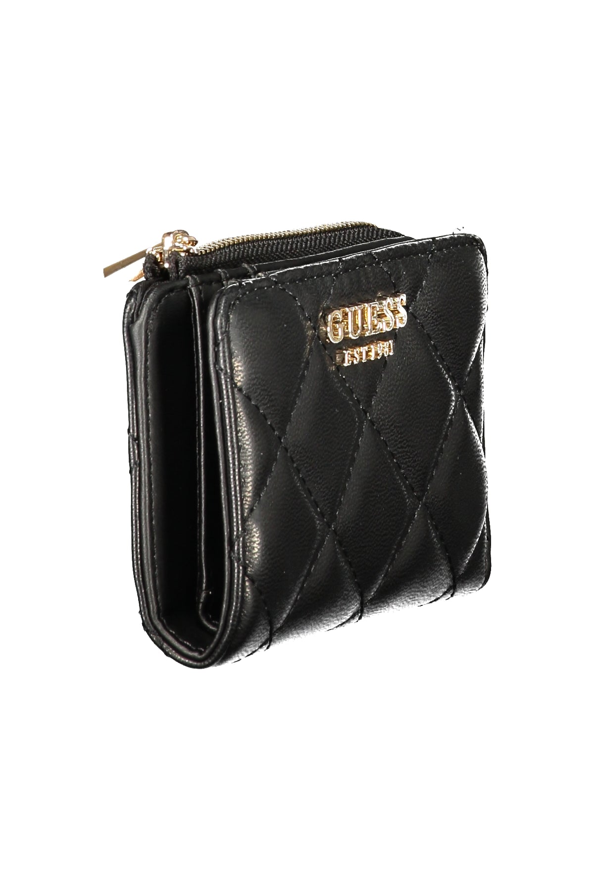 CARTEIRA COM FECHO GUESS JEANS MULHER PRETA