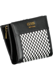 WOMEN'S BLACK GUESS JEANS WALLET